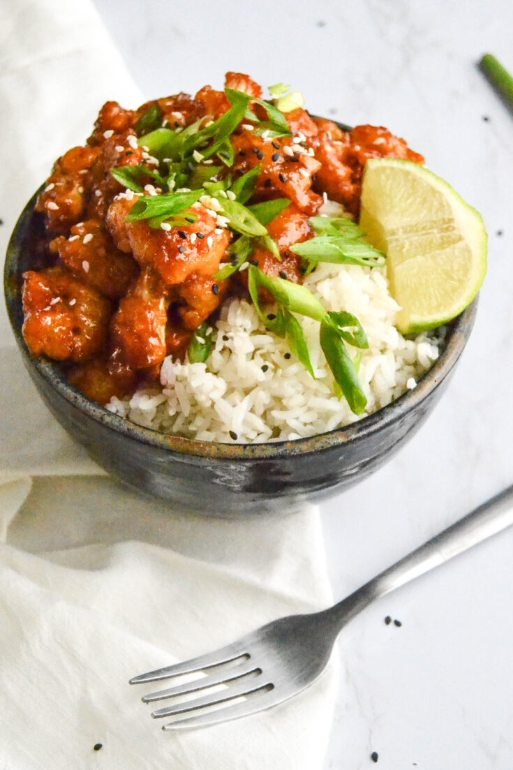 Fried Korean Cauliflower