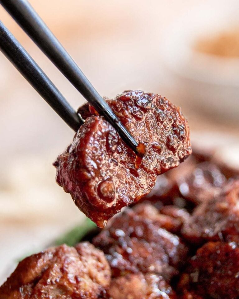 the very best vegan seitan beef tips.
