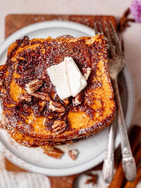 vegan brioche french toast