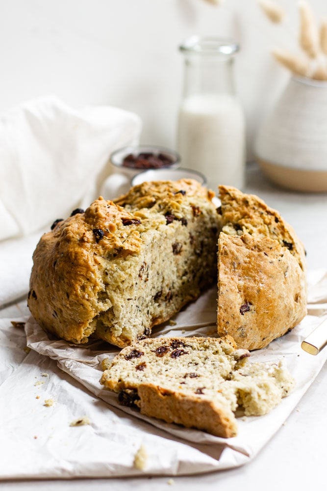 Irish Soda Bread without Buttermilk (Vegan!)