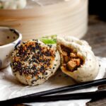 vegan tofu bao buns.