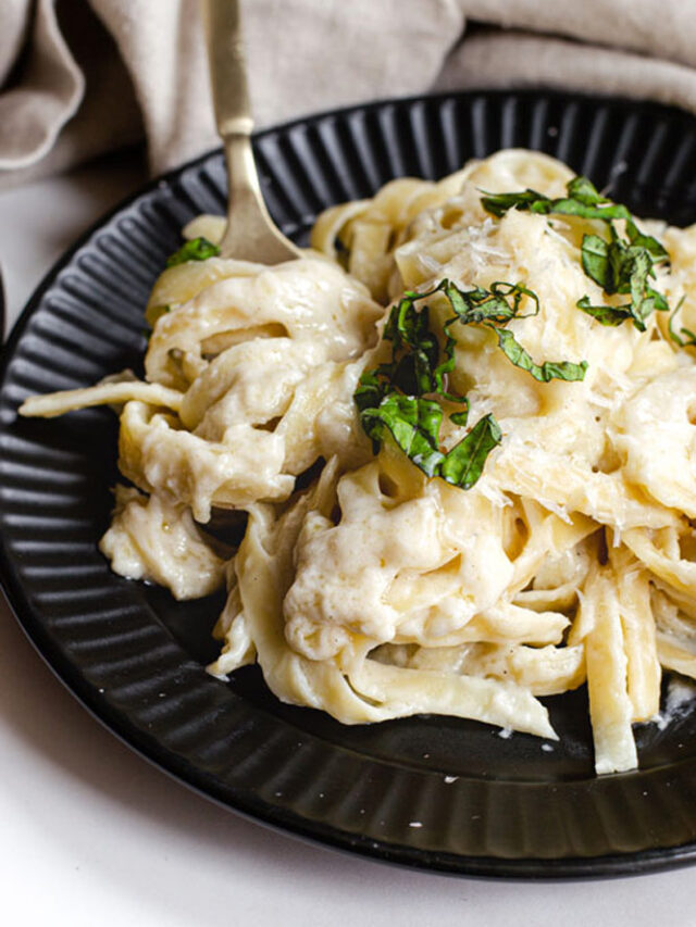 Creamy Vegan Alfredo (No Cashews)