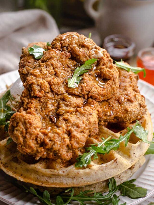 Vegan Buttermilk Air Fryer Chicken