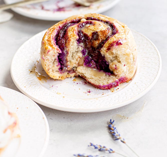 purple sweet potato roll