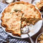 the best vegan chicken pot pie recipe.