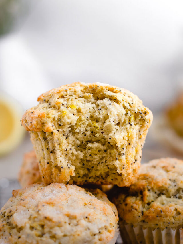 Vegan Lemon Poppyseed Muffins Story