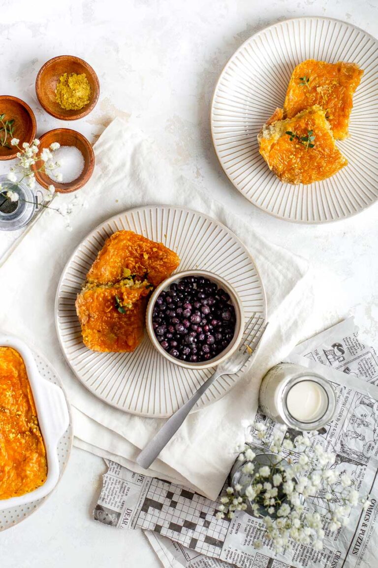 Vegan Baked Cheese Grits Thank You Berry Much