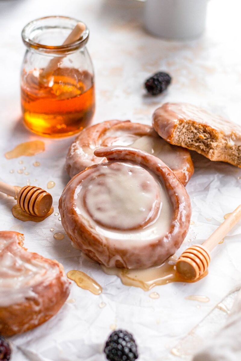 Homemade Honey Buns thank you berry much