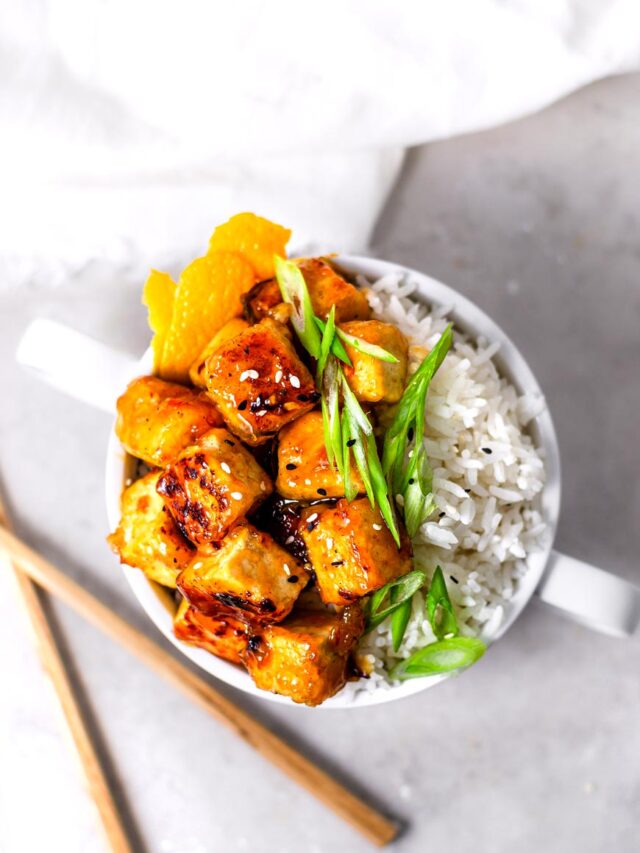 Sticky Orange Tofu Story