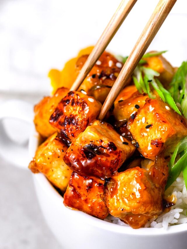 Sticky Orange Tofu Recipe thank you berry much