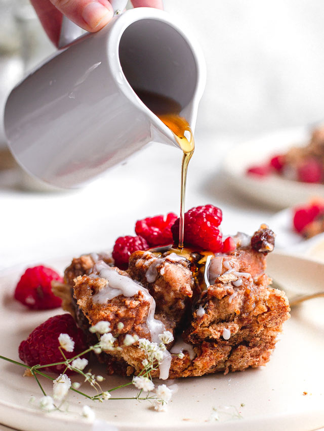 vegan french toast casserole