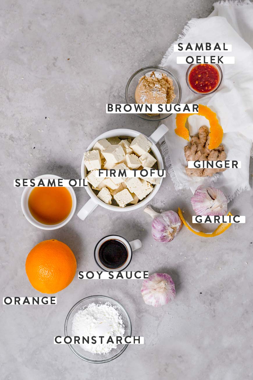 Vegan Orange 'Chicken' Tofu Thank You Berry Much