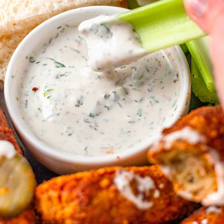 Homemade Vegan Buttermilk Ranch thank you berry much