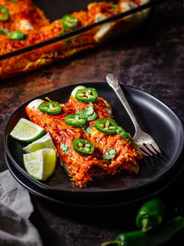 Easy Vegan Enchiladas