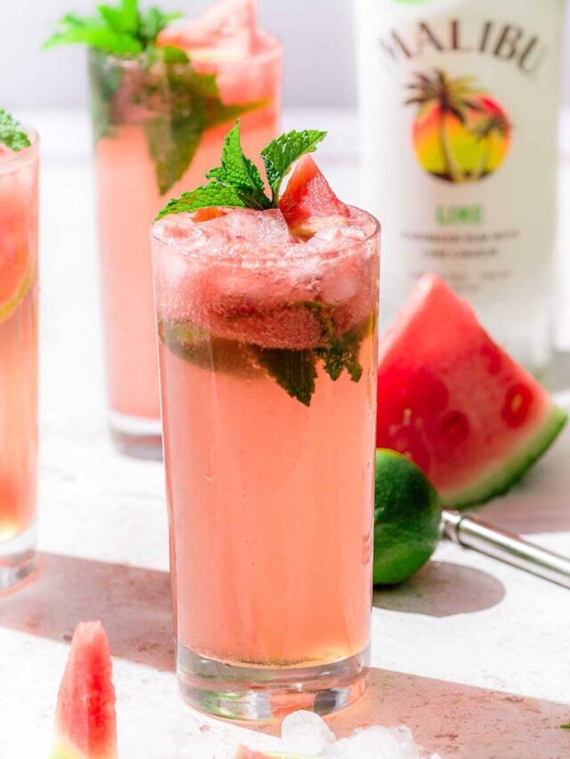 Watermelon Mojitos!
