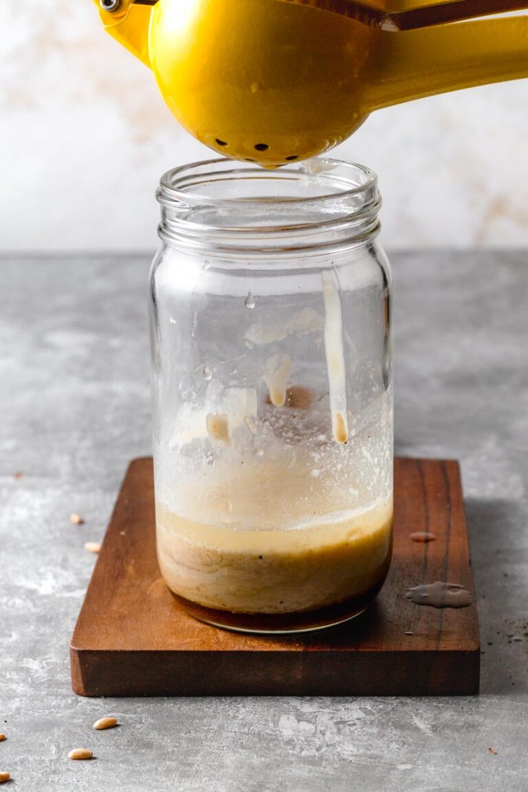 OilFree Lemon Tahini Dressing Thank You Berry Much