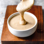 oil-free lemon tahini dressing.