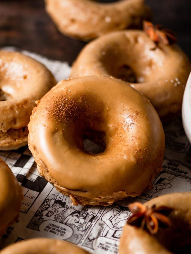 Easy Maple Donuts