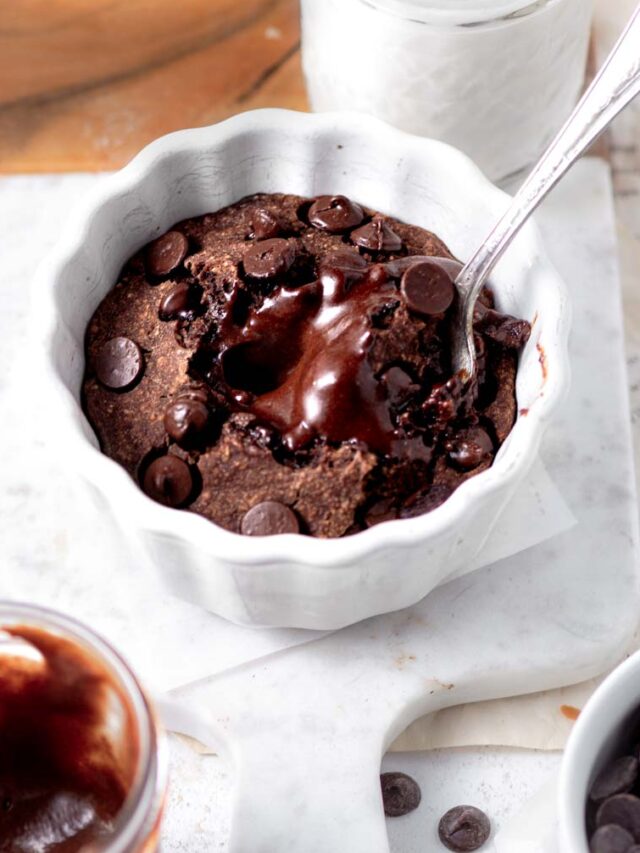 nutella baked oats.