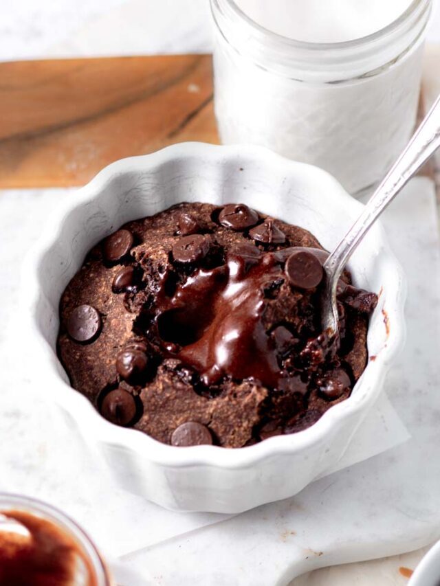 Nutella Baked Oats