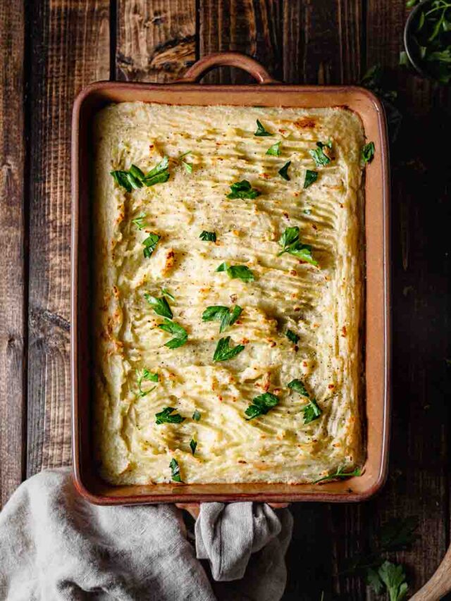 Vegan Lentil Shepherd’s Pie Story