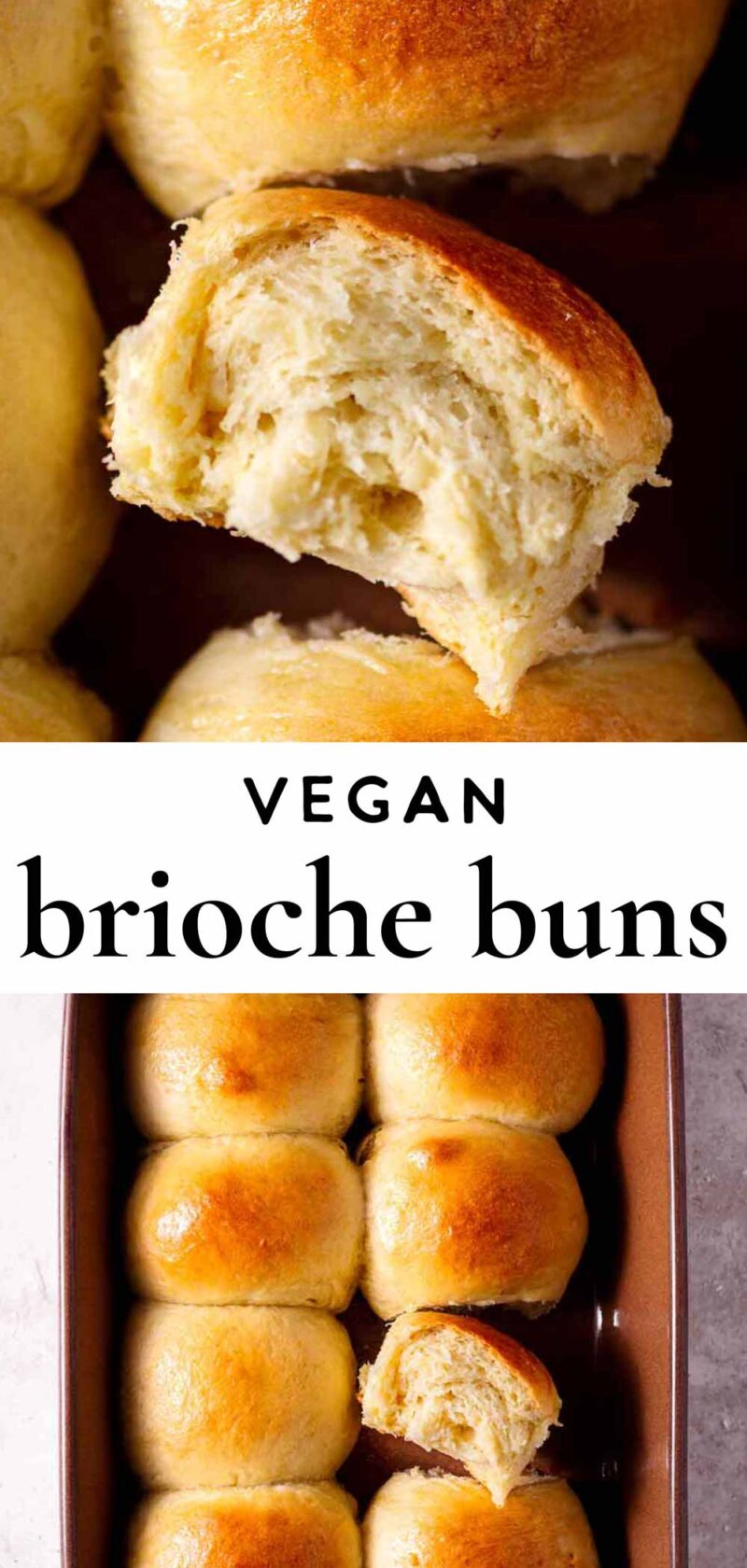 Vegan Brioche Buns - thank you berry much
