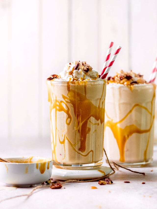 Creamy Butterscotch Milkshake Story