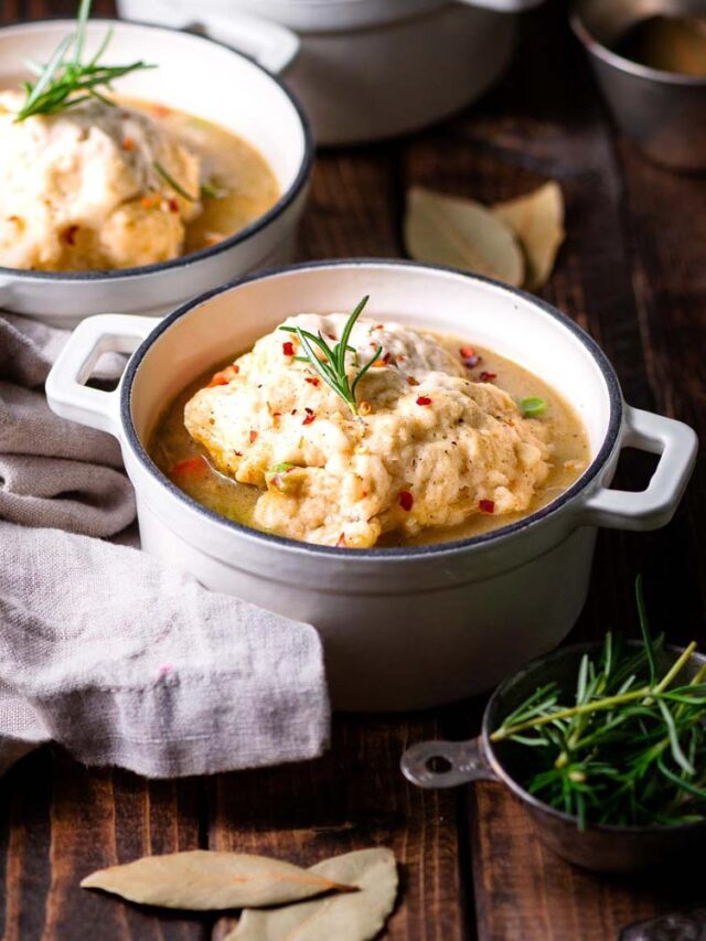 Vegan Chicken and Dumplings Story