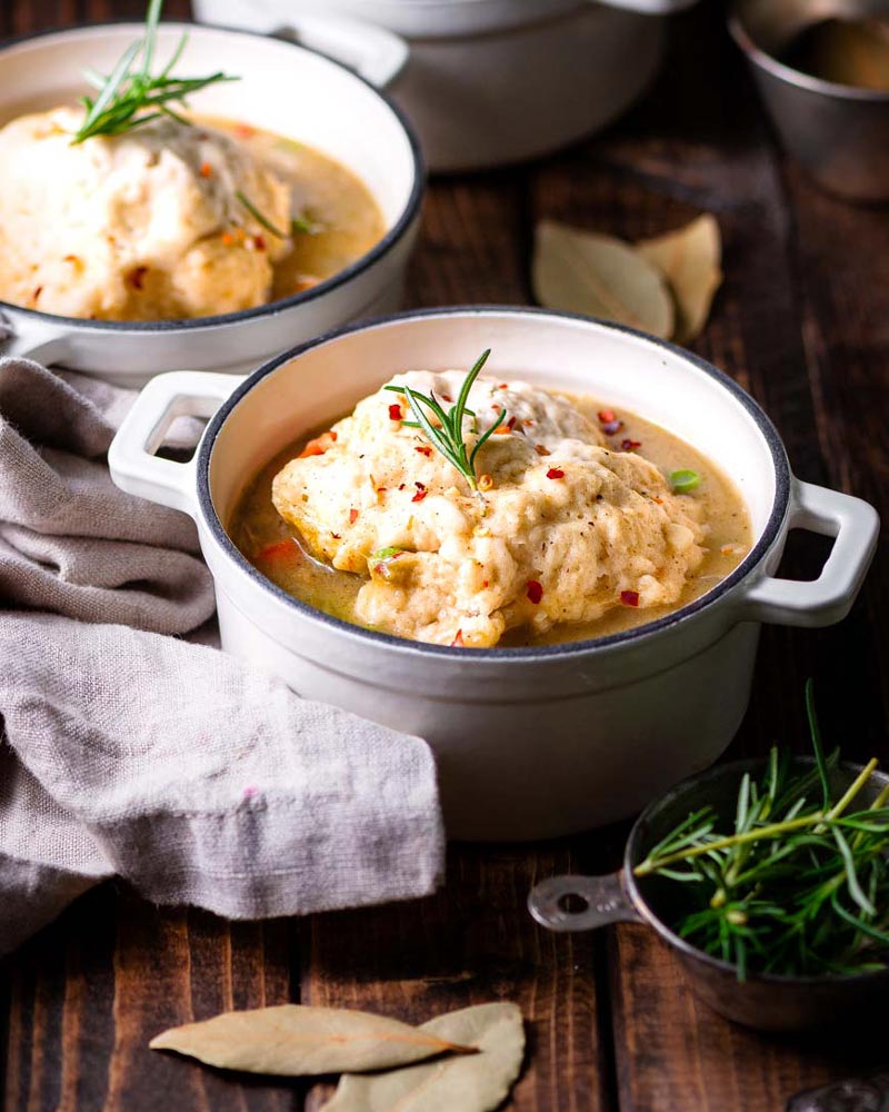 Vegan Chicken and Dumplings Thank You Berry Much