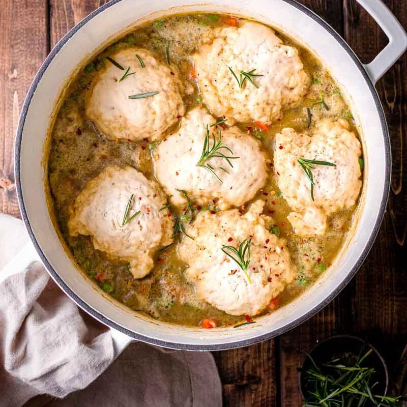 vegan chicken and dumplings