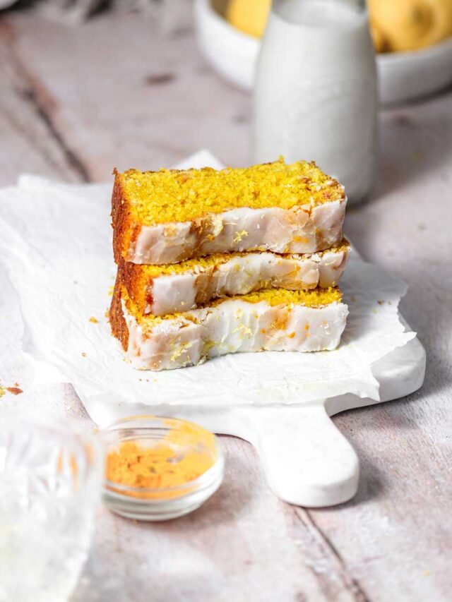 Lemon Turmeric Tea Cake Story