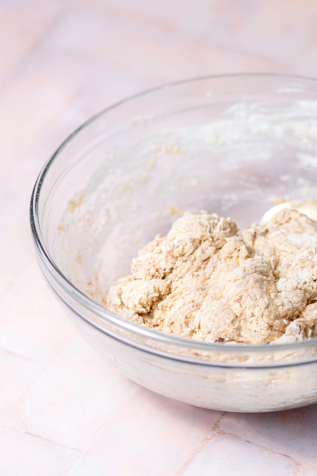 enriched dough for vegan cinnamon rolls.