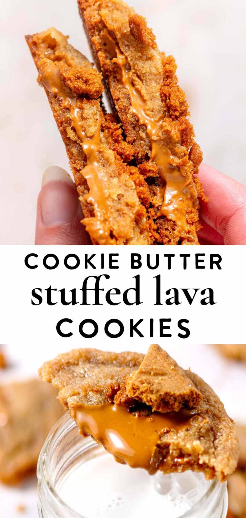 Stuffed Biscoff Butter Lava Cookies thank you berry much