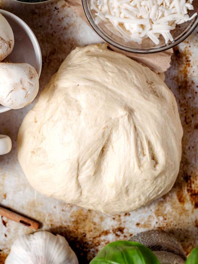 Crispy & Chewy Pizza Dough thank you berry much