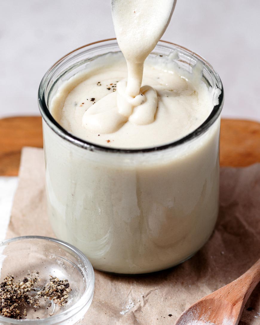 Vegan Oat Milk Béchamel (White Sauce) thank you berry much