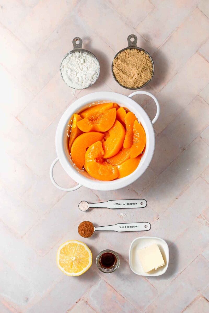 Classic Peach Pie with Canned Peaches Thank You Berry Much