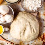 homemade pizza dough