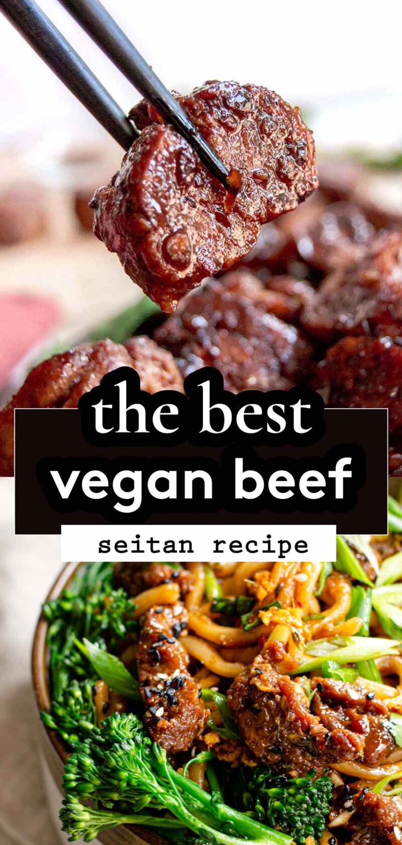 How to Make the Best Vegan Beef {Seitan Recipe} Thank You Berry Much