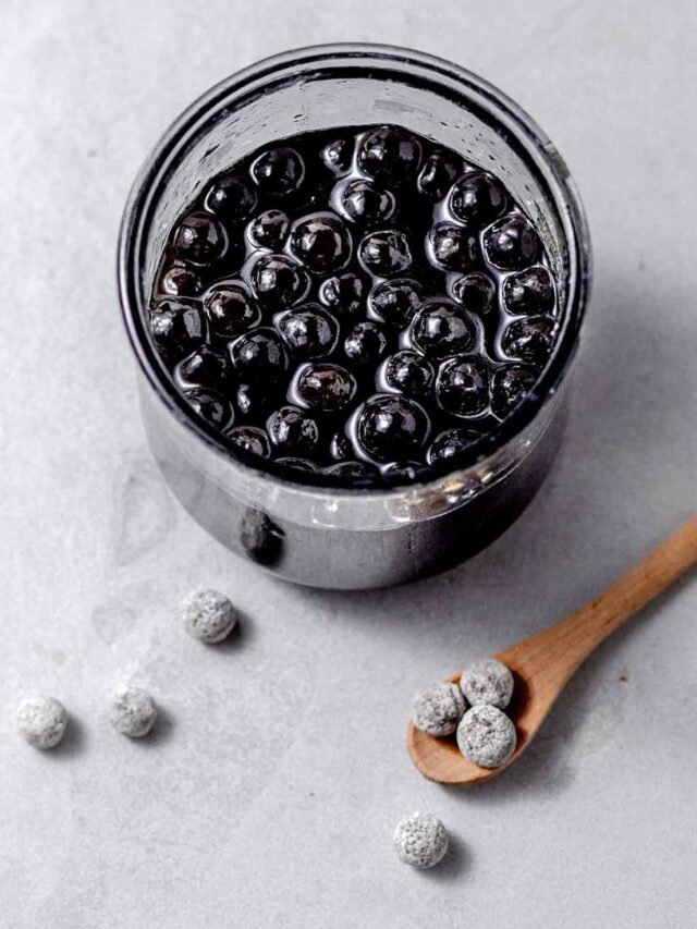 Brown Sugar Syrup for Boba & Bubble Tea Story