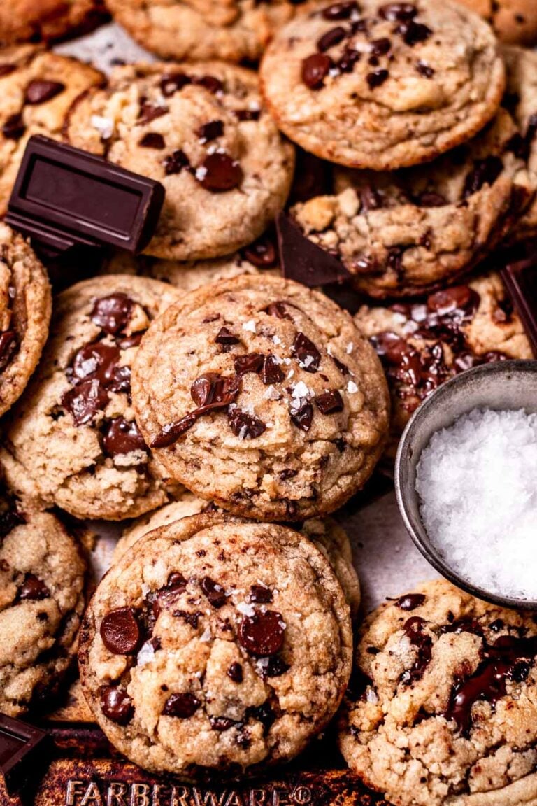Eggless Chocolate Chip Cookies (No Egg Replacer!)
