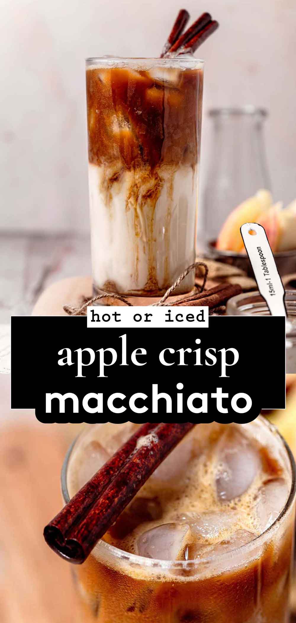 Iced Apple Crisp Oatmilk Macchiato