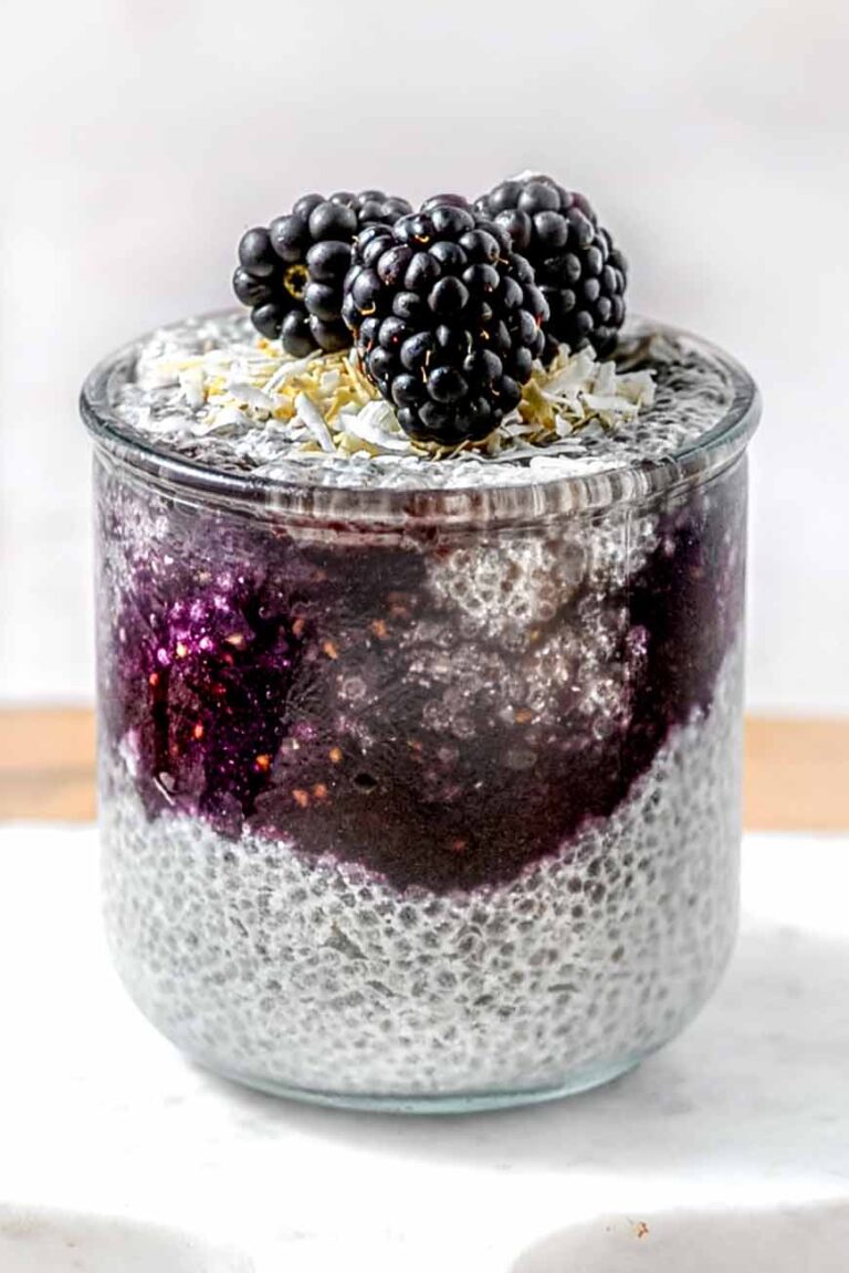 Oat Milk Chia Pudding with 20+ Topping Ideas