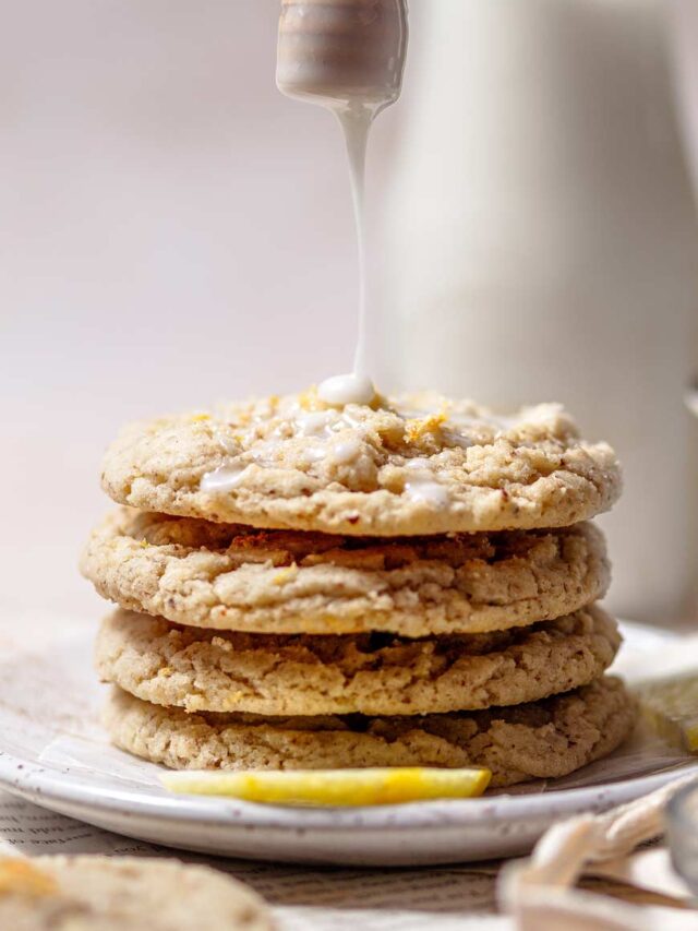 Vegan Lemon Sugar Cookies Story