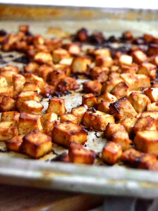 Easy Flavorful Baked Tofu Story