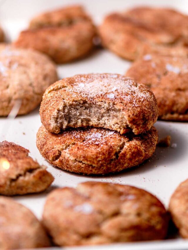 Dairy Free Snickerdoodles