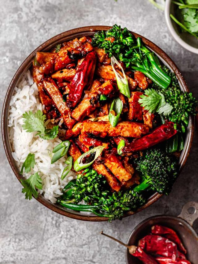 mongolian tofu.