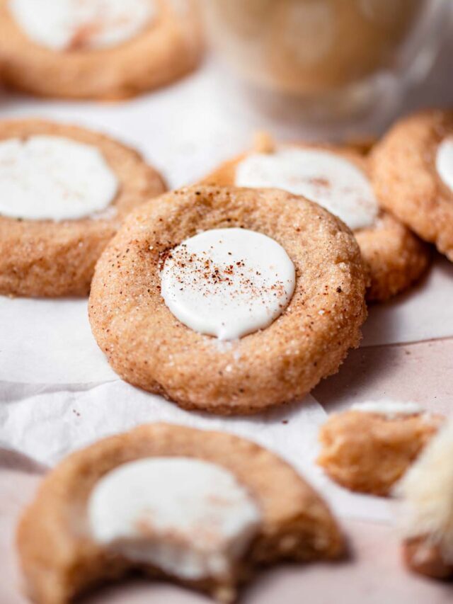 Easy Vegan Eggnog Cookies