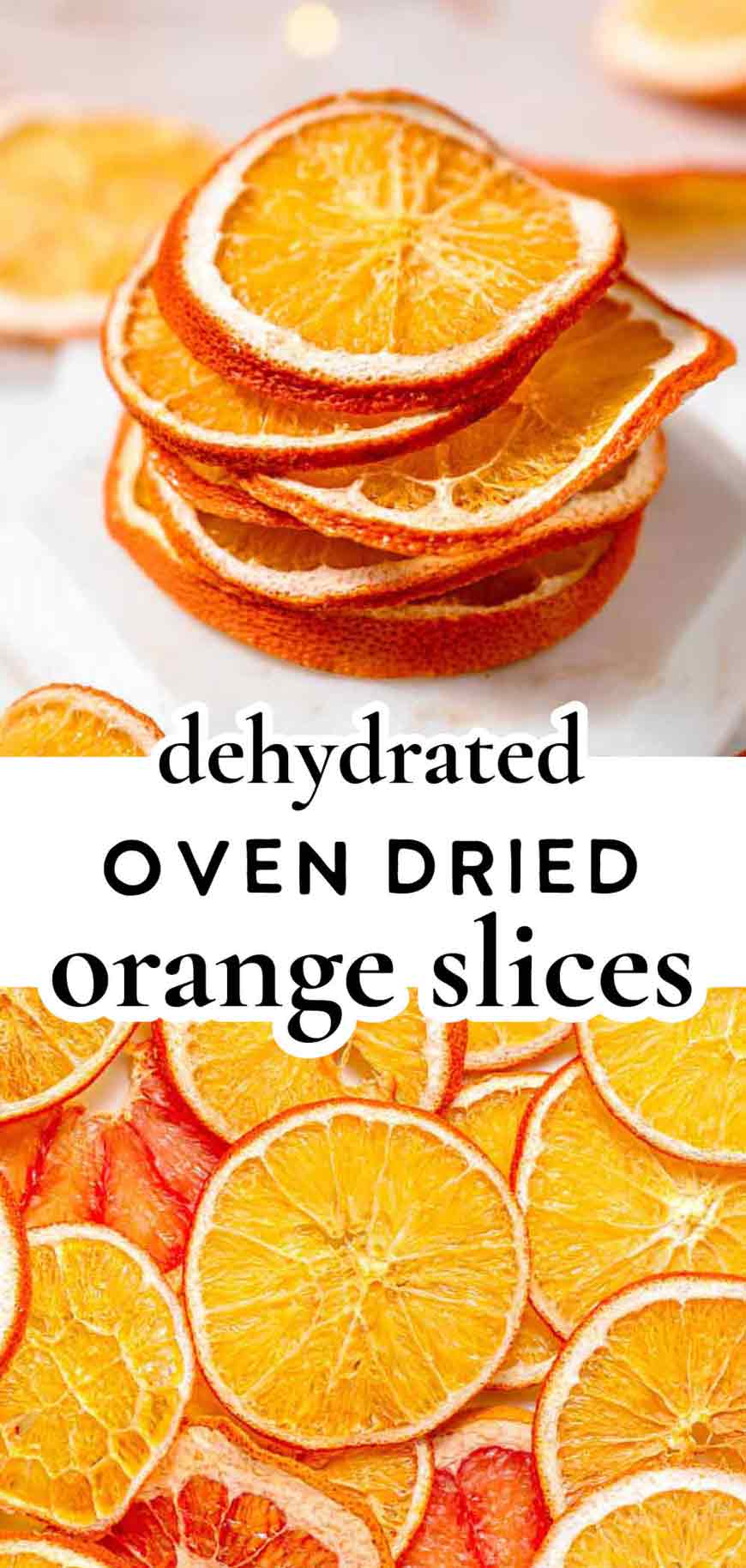 How to Dehydrate Orange Slices in the Oven or Air Fryer
