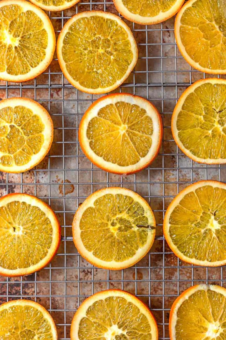 How to Dehydrate Orange Slices in the Oven or Air Fryer