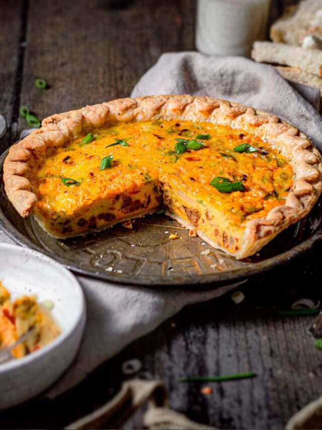 Easy Vegan Quiche with JUST Egg thank you berry much